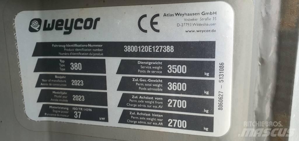 Weycor AR 380 Rataslaadurid
