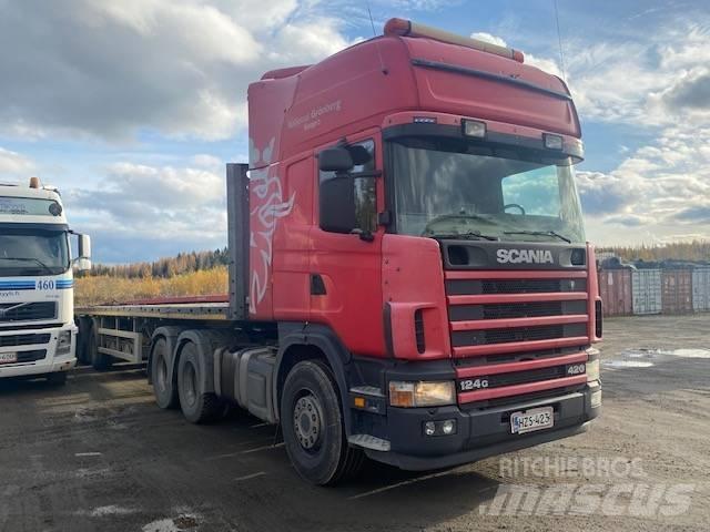 Scania R420, 6x2 Sadulveokid