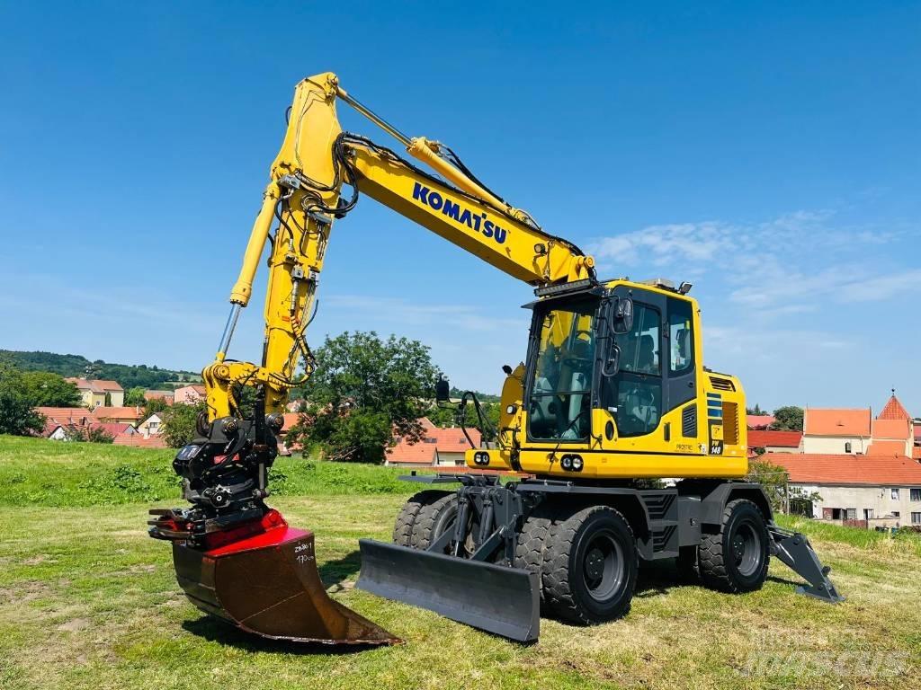 Komatsu PW 148-10 Ratasekskavaatorid