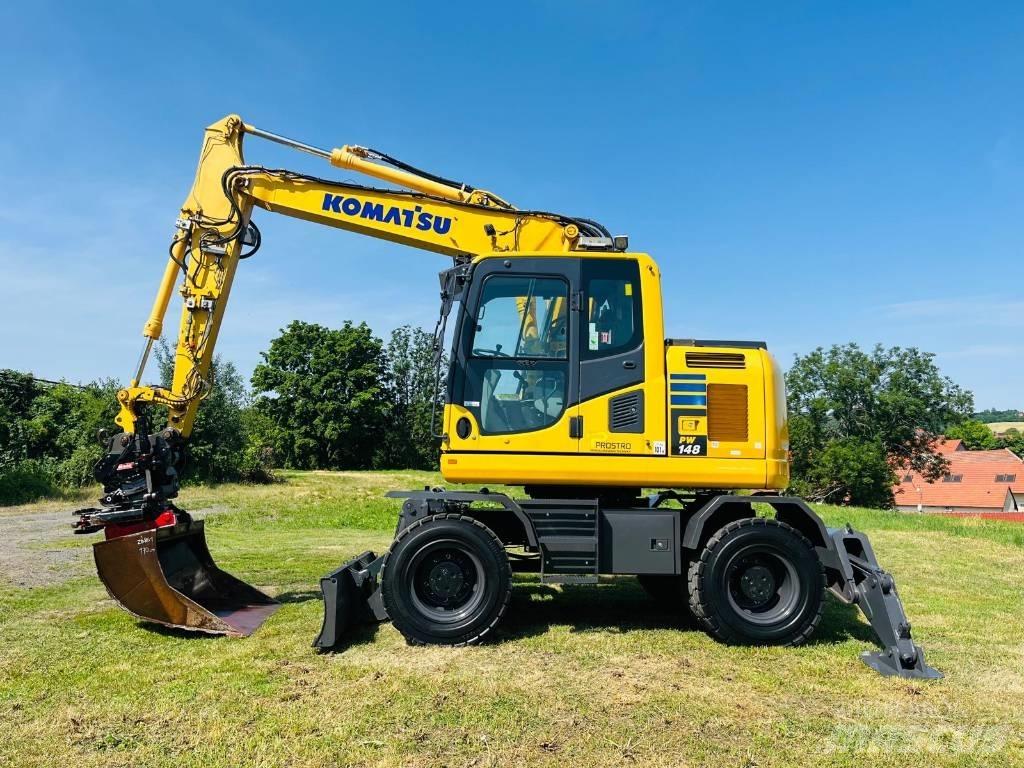 Komatsu PW 148-10 Ratasekskavaatorid