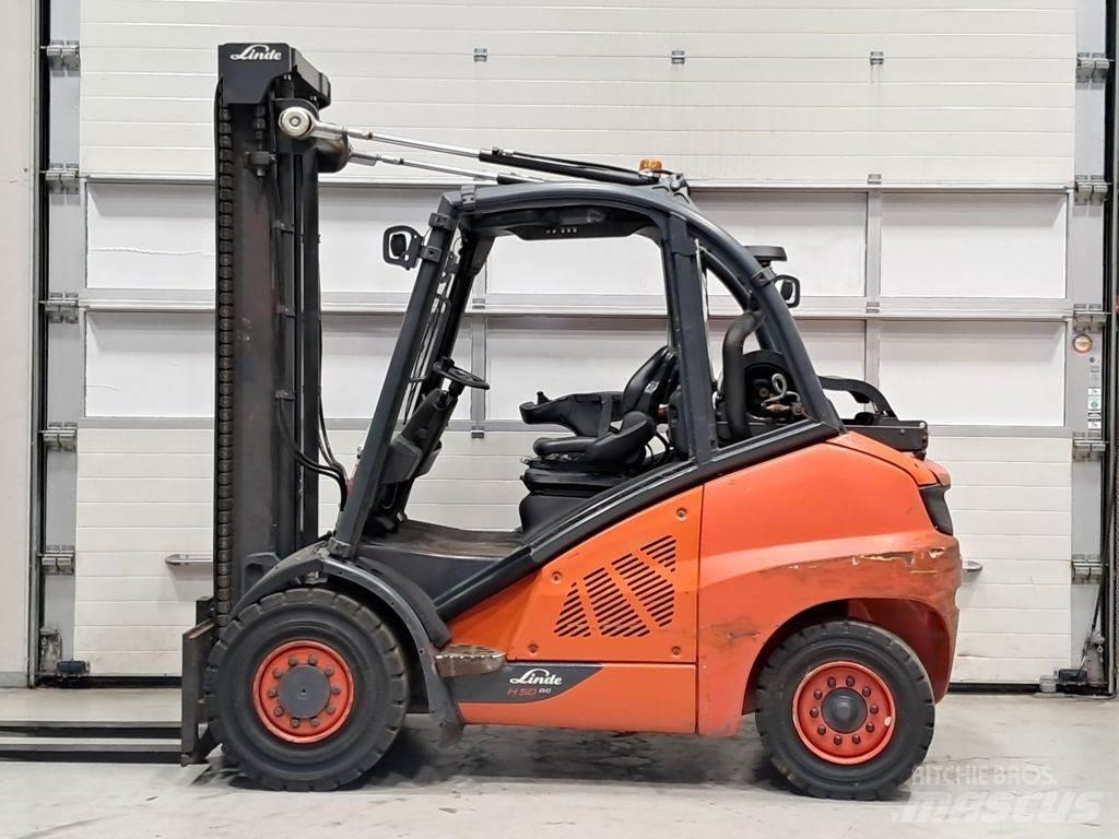 Linde H50T-02 Gaasitõstukid