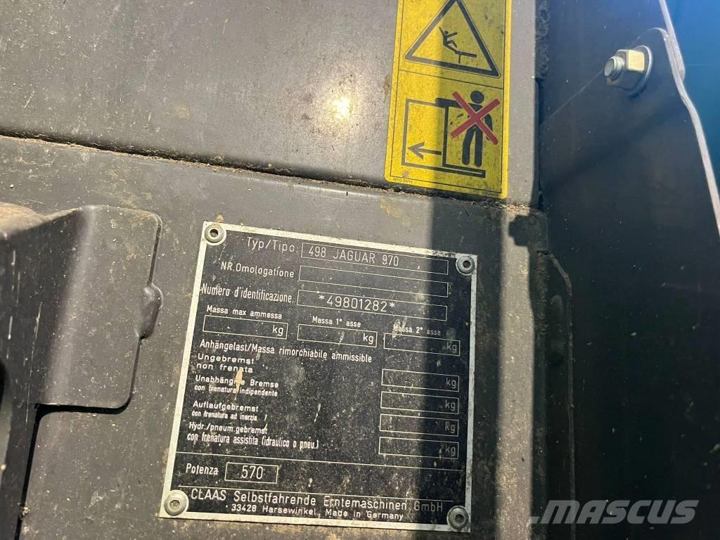 CLAAS Jaguar 970 Silokombainid