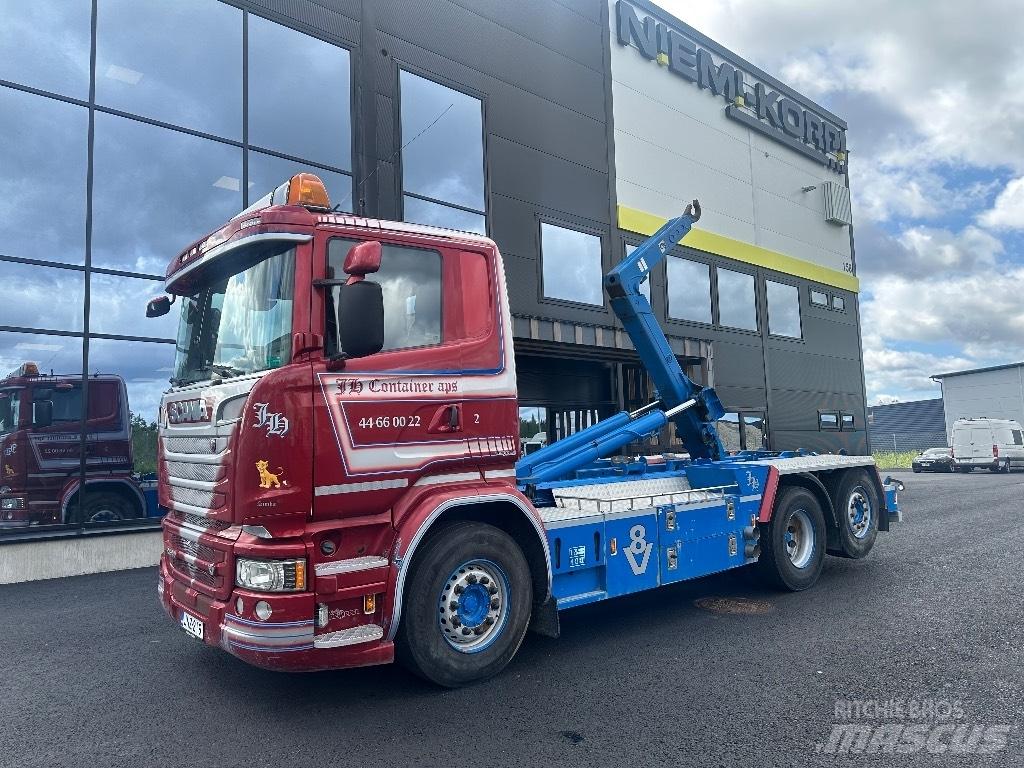 Scania R580 6x2*4 Konksliftveokid