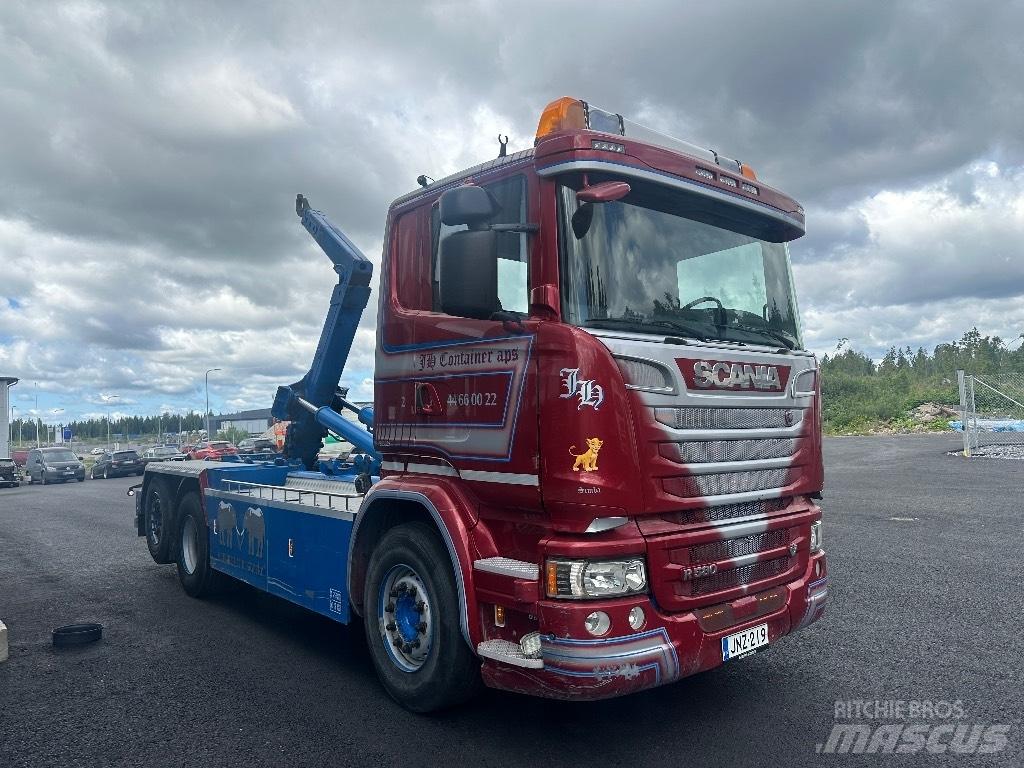 Scania R580 6x2*4 Konksliftveokid