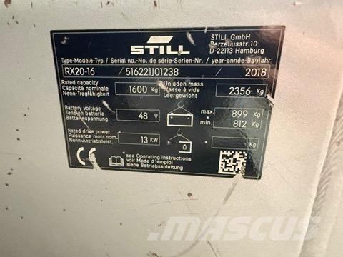 Still RX20-16 Elektritõstukid