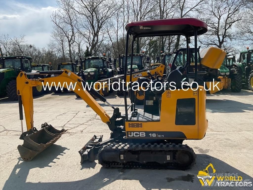 JCB 16 C-1 Miniekskavaatorid < 7 t