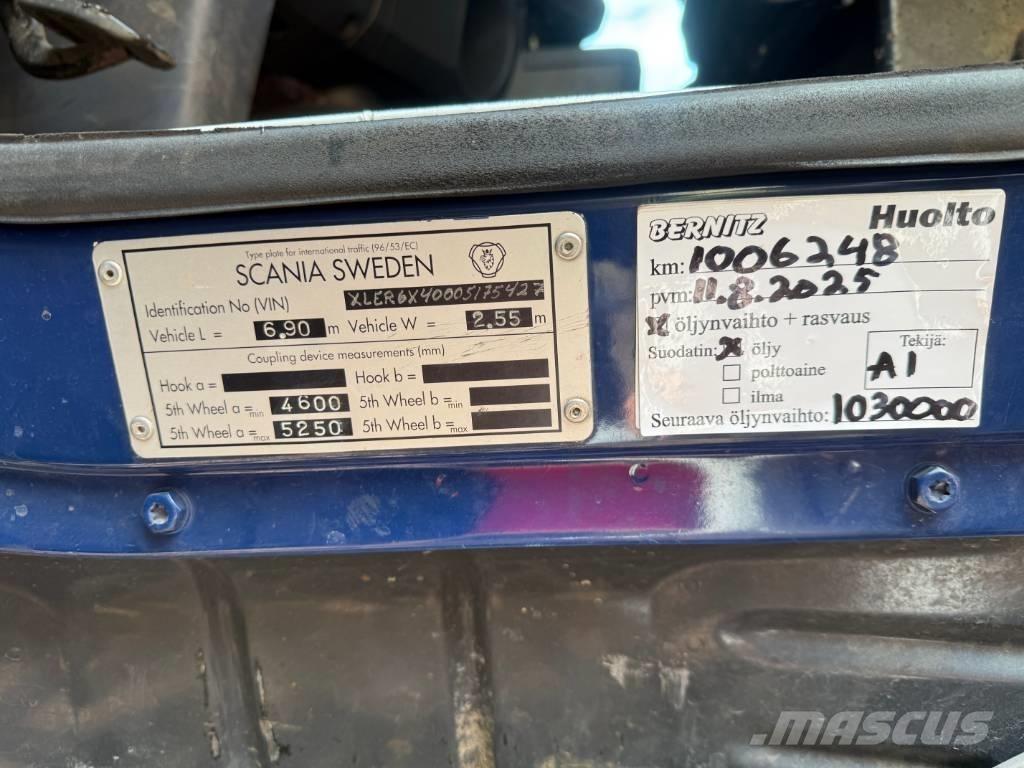 Scania R 620 Sadulveokid