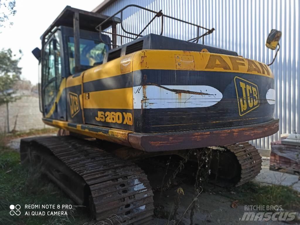 JCB JS 260 XD Roomikekskavaatorid
