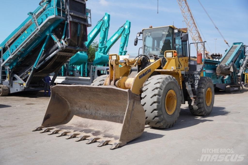 Komatsu WA 380-6 Rataslaadurid