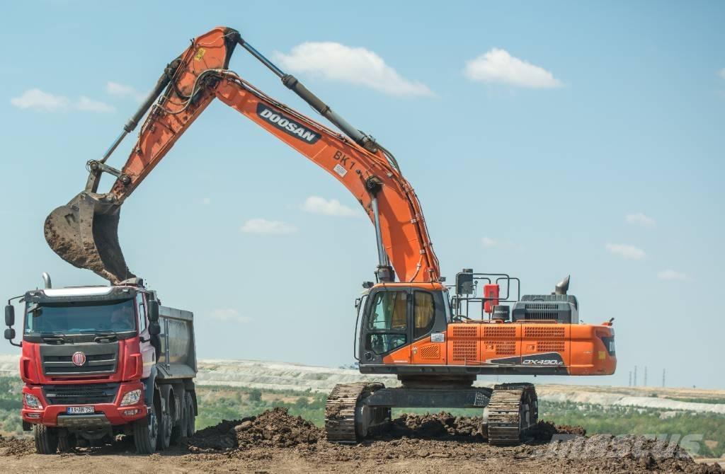 Doosan DX490LC-5 Roomikekskavaatorid