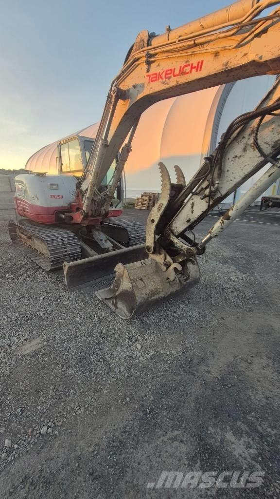 Takeuchi TB 290 Roomikekskavaatorid