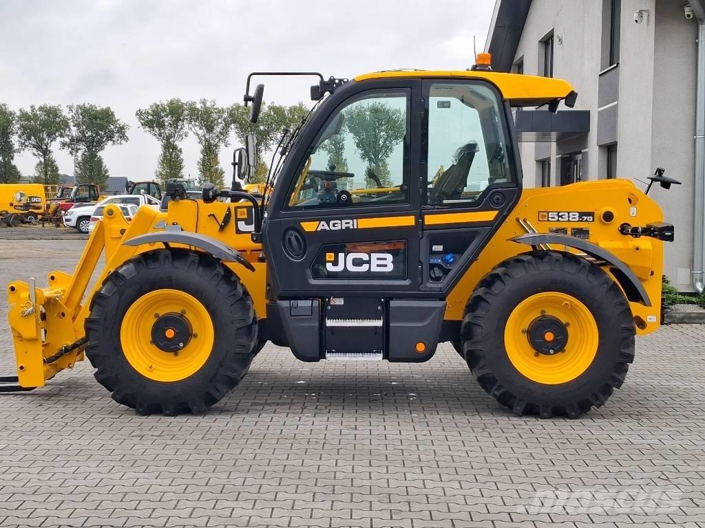JCB 538-70 AGRI Põllumajanduslikud teleskoopkäitlejad