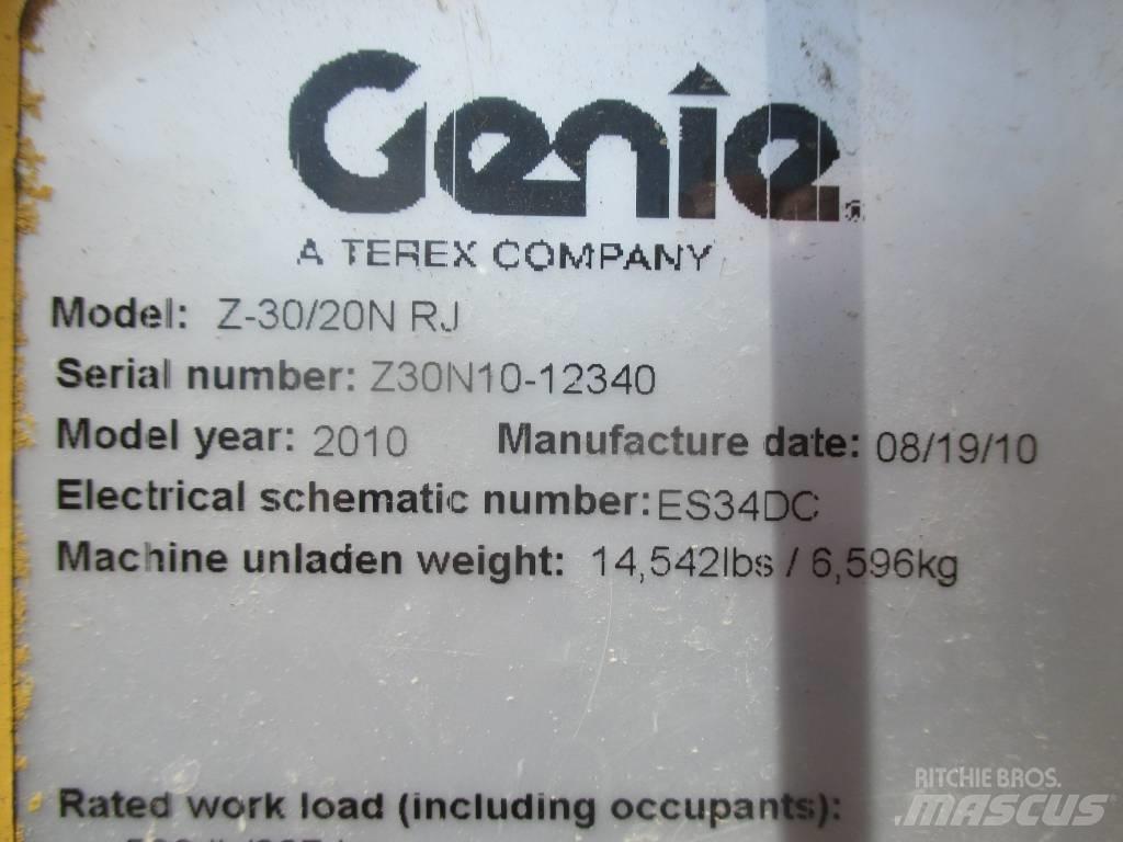 Genie Z 30/20 N RJ Iseliikuvad poomtõstukid