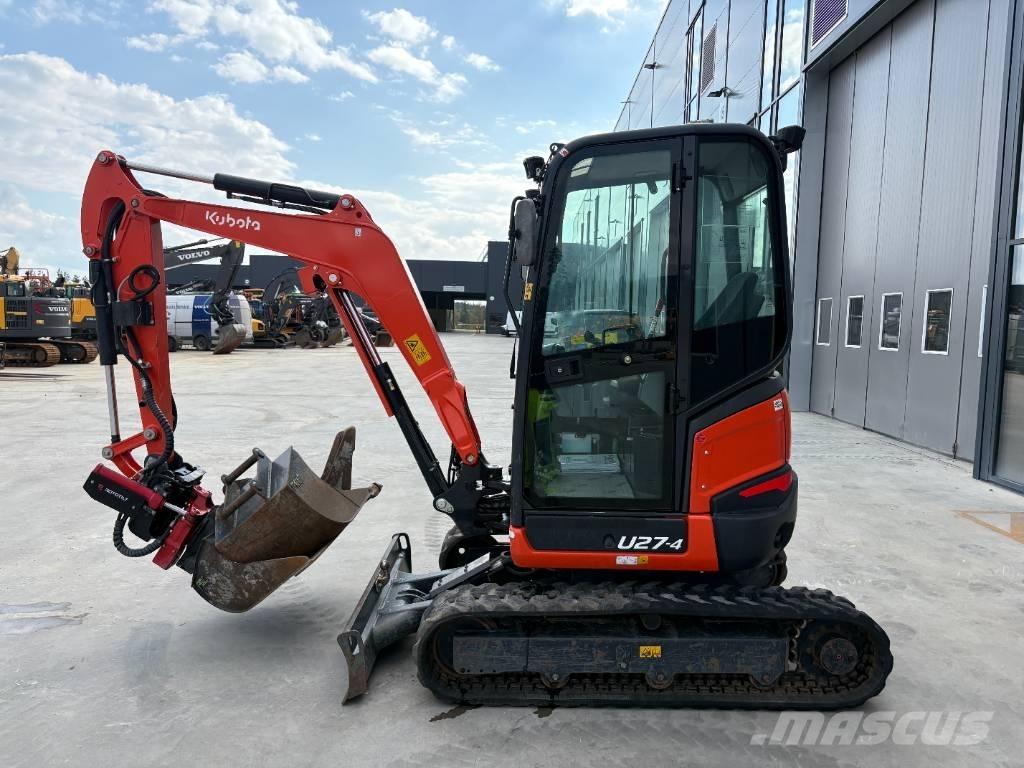 Kubota U 27-4 Miniekskavaatorid < 7 t