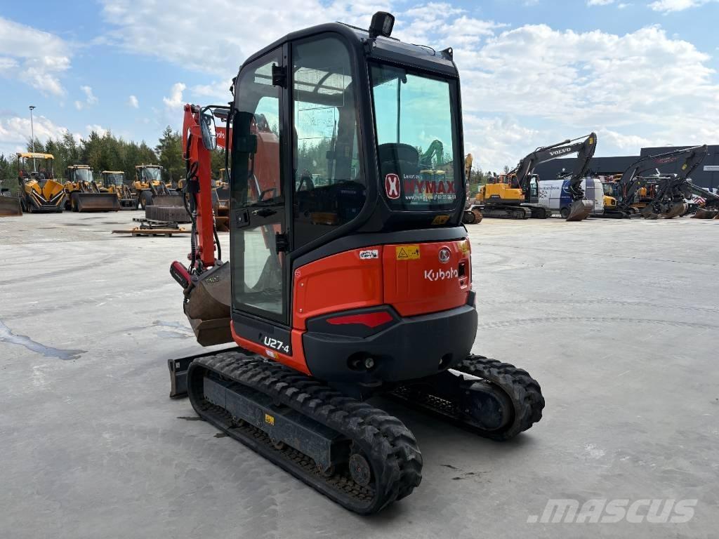 Kubota U 27-4 Miniekskavaatorid < 7 t