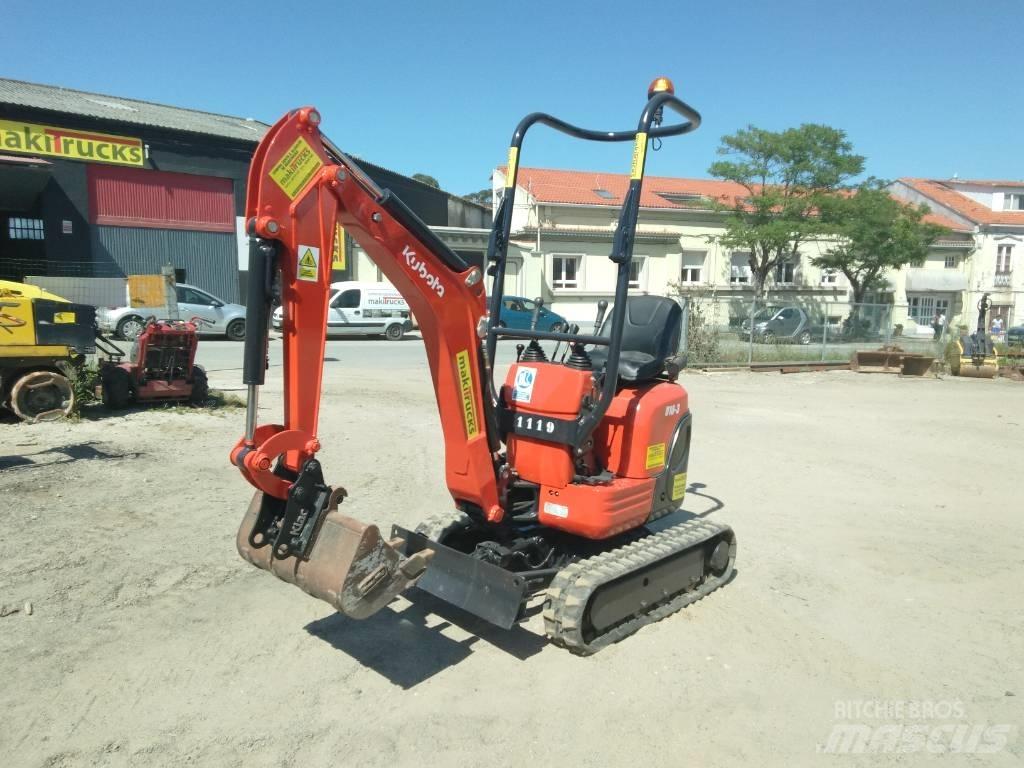 Kubota U 10-3 Miniekskavaatorid < 7 t