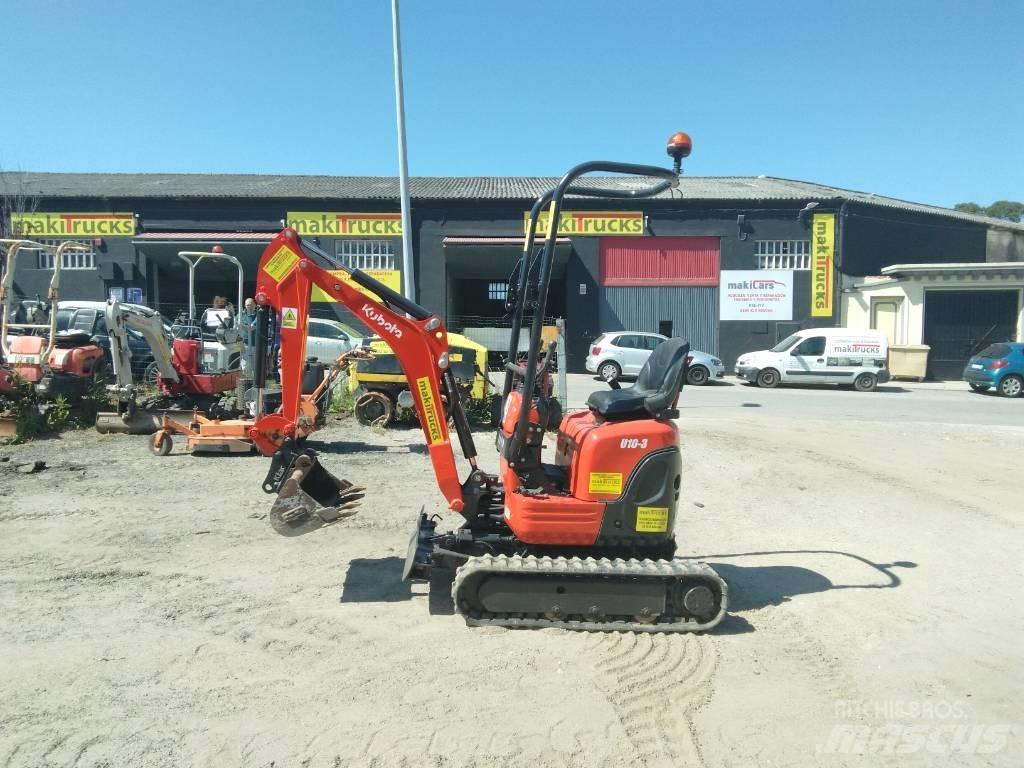 Kubota U 10-3 Miniekskavaatorid < 7 t