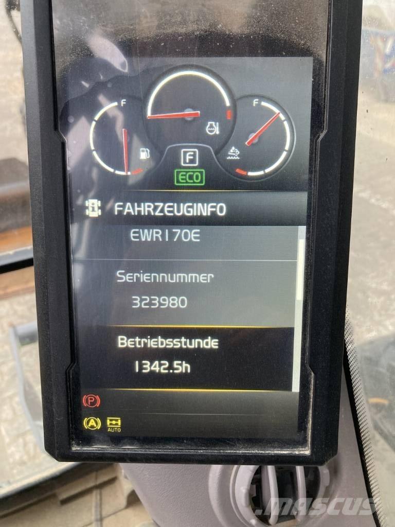 Volvo EWR 170 E Ratasekskavaatorid