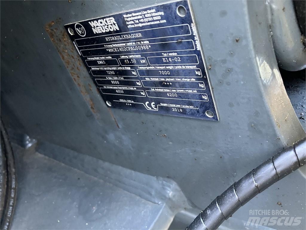 Wacker Neuson EW 65 Ratasekskavaatorid