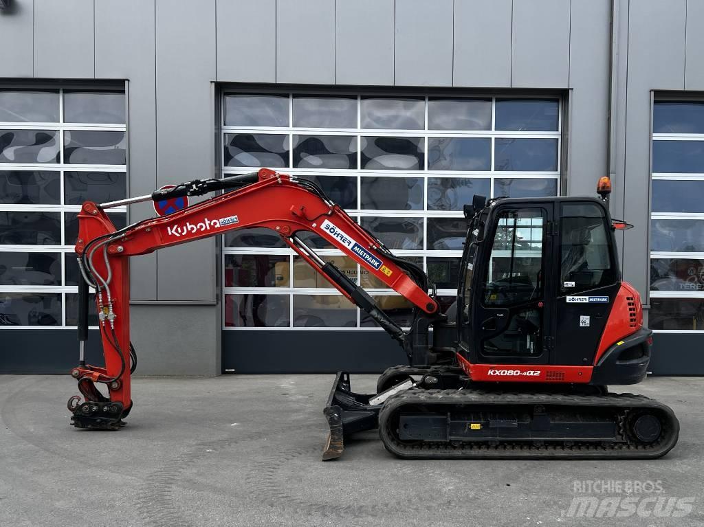 Kubota KX 080-4 | OQ45 Väikeekskavaatorid 7t-12t