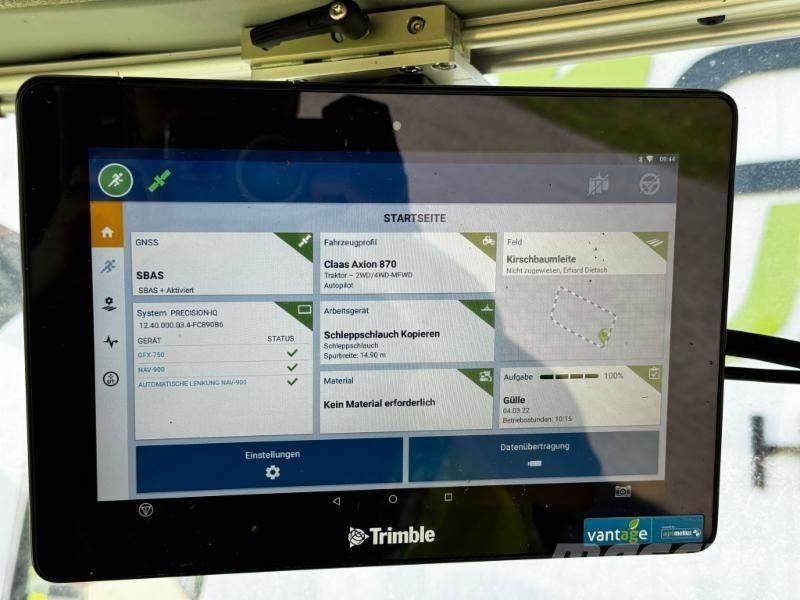 CLAAS AXION 870 Traktorid
