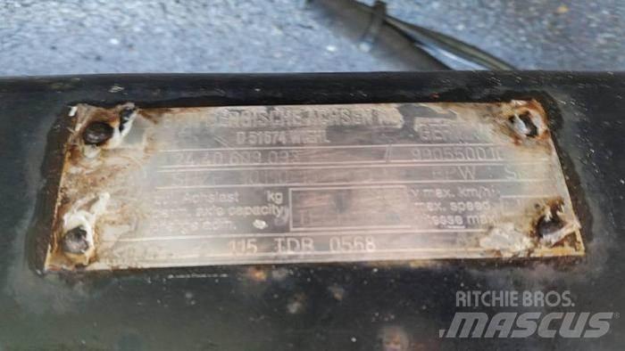  Axles ECO TRAILER Muud osad