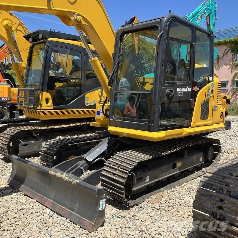 Komatsu PC 70 Roomikekskavaatorid