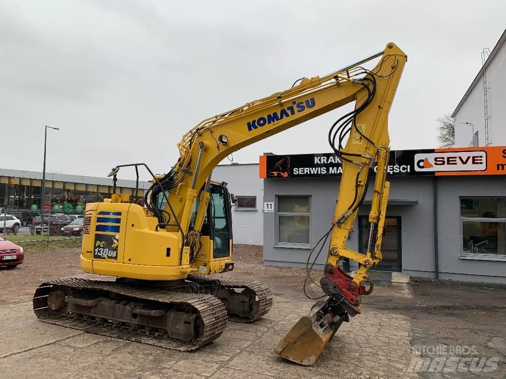 Komatsu PC 138 US-10 Roomikekskavaatorid