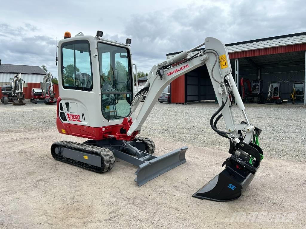 Takeuchi TB320 Miniekskavaatorid < 7 t