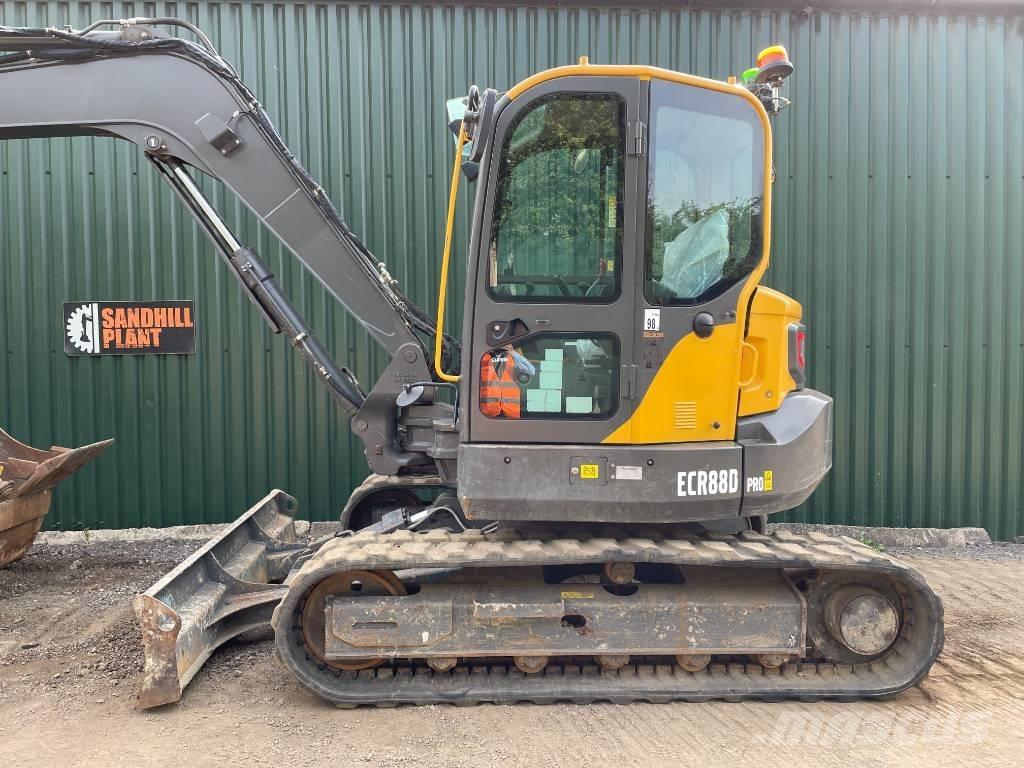 Volvo ECR 88 D PRO Väikeekskavaatorid 7t-12t