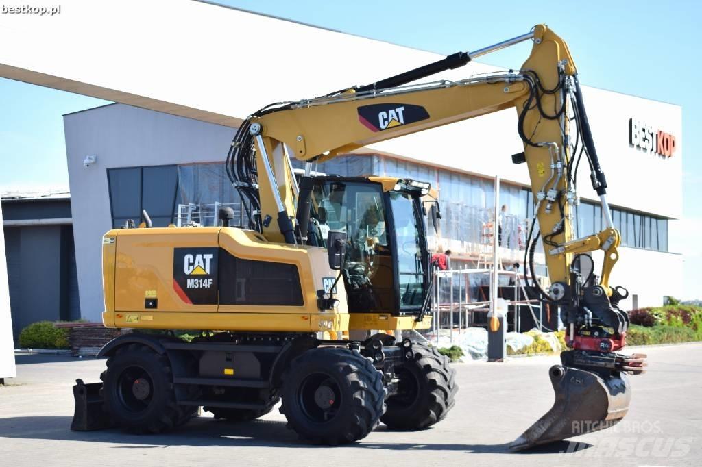 CAT M314F Ratasekskavaatorid