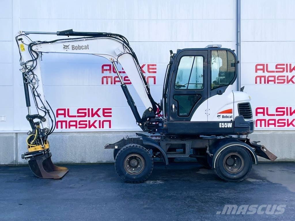 Bobcat E 55 W Ratasekskavaatorid