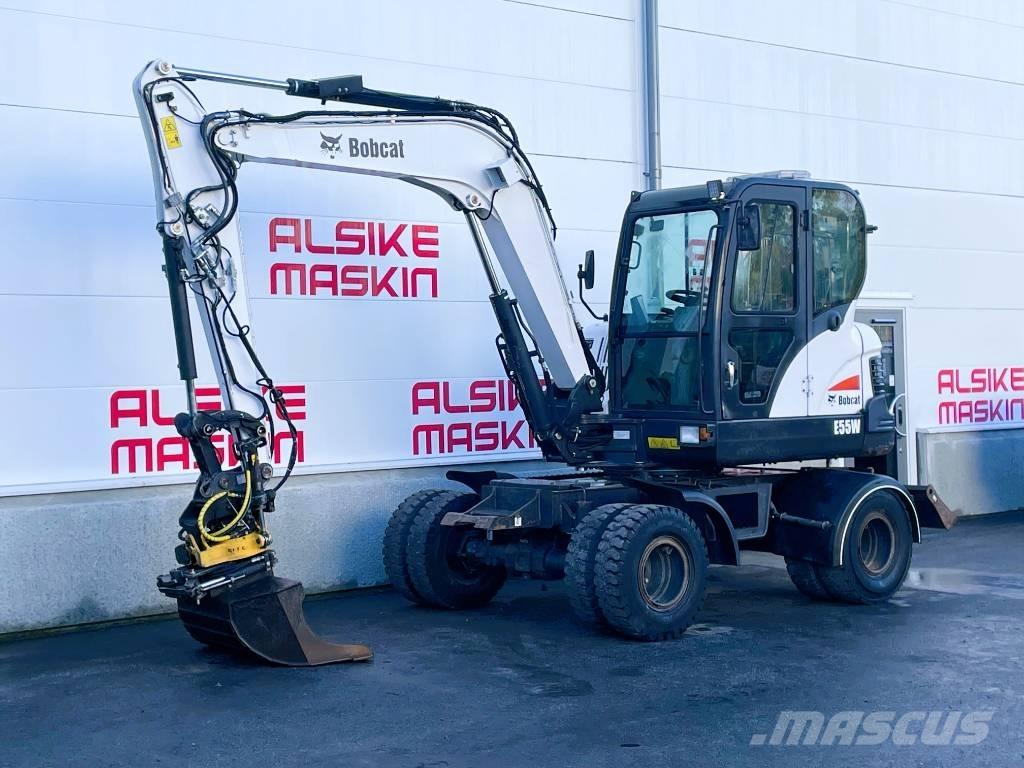 Bobcat E 55 W Ratasekskavaatorid