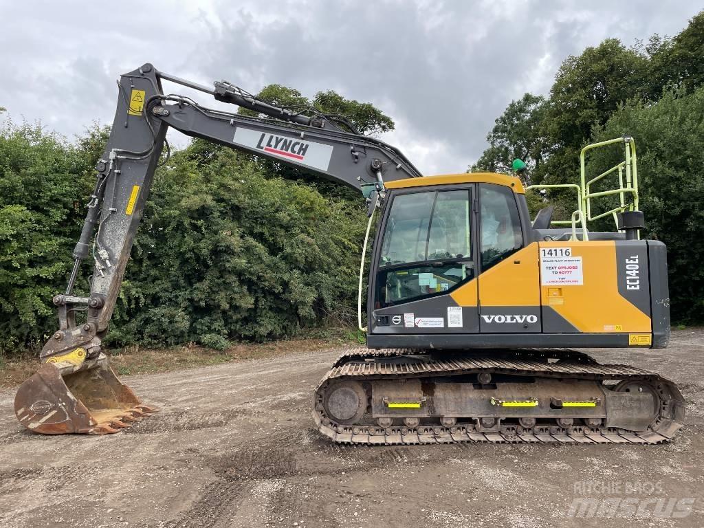 Volvo EC 140 EL Roomikekskavaatorid