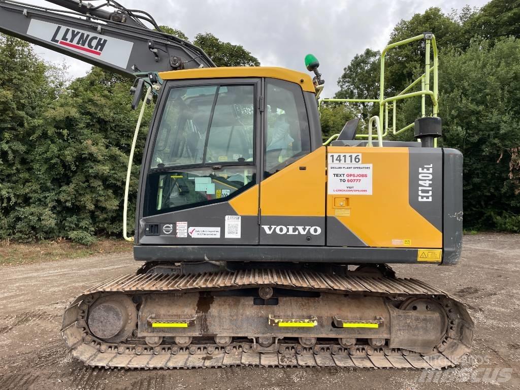 Volvo EC 140 EL Roomikekskavaatorid