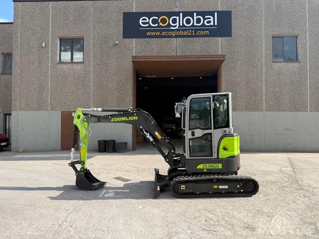 Zoomlion ZE 36 GU Miniekskavaatorid < 7 t