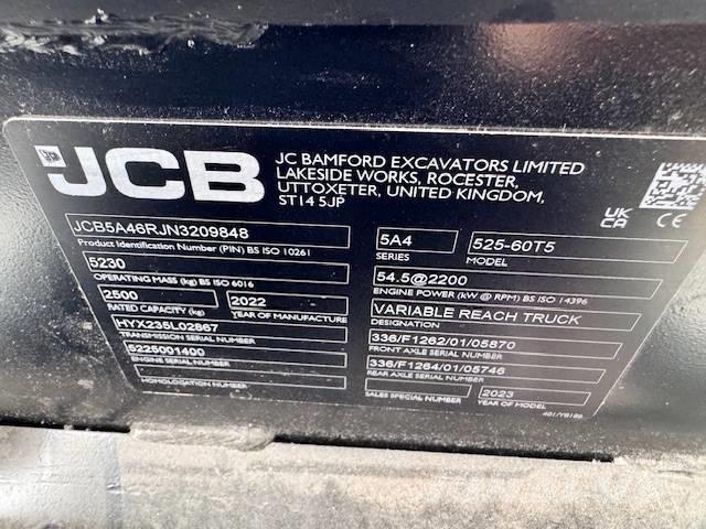 JCB 525-60 Teleskooplaadurid