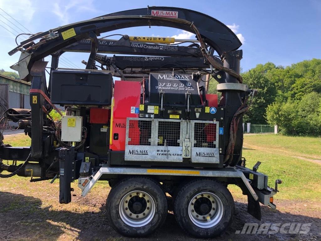 Mus-Max WT8XLZ Puiduhakkurid