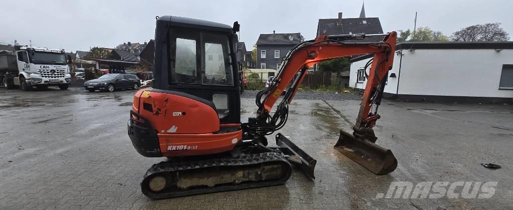 Kubota KX 101-3 a3 Miniekskavaatorid < 7 t