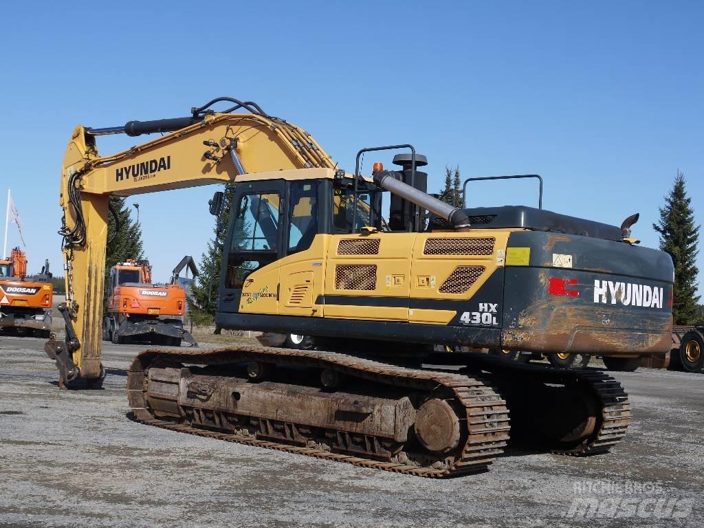 Hyundai HX 430 L Roomikekskavaatorid