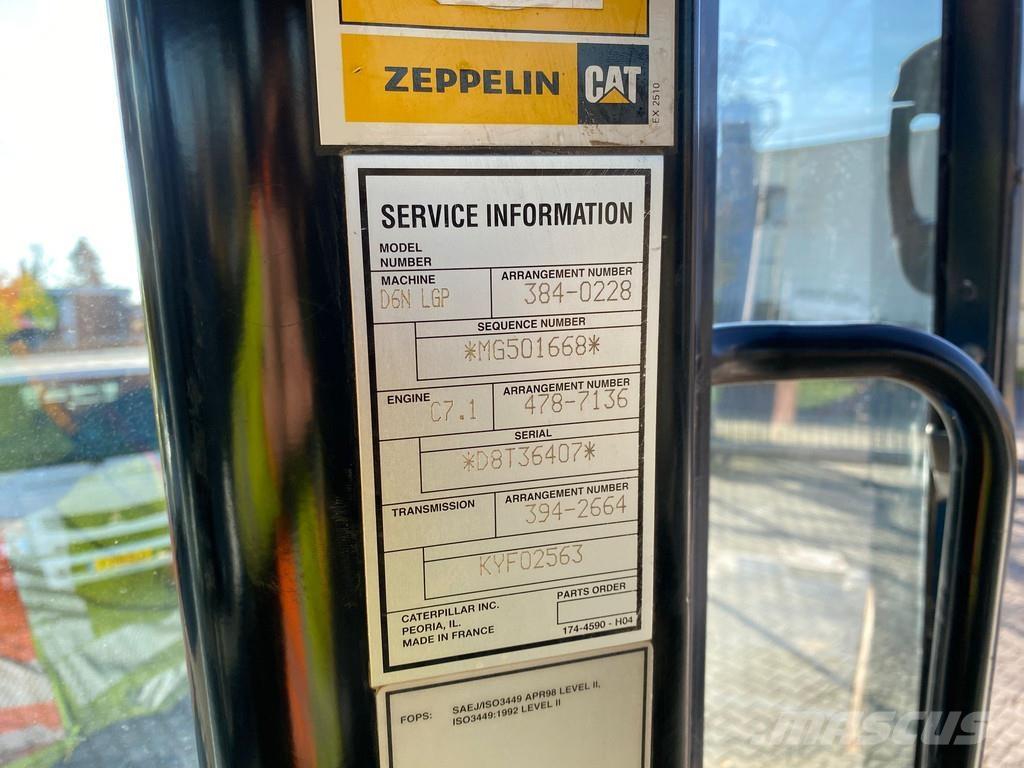 CAT D6N LGP NVT Buldooserid