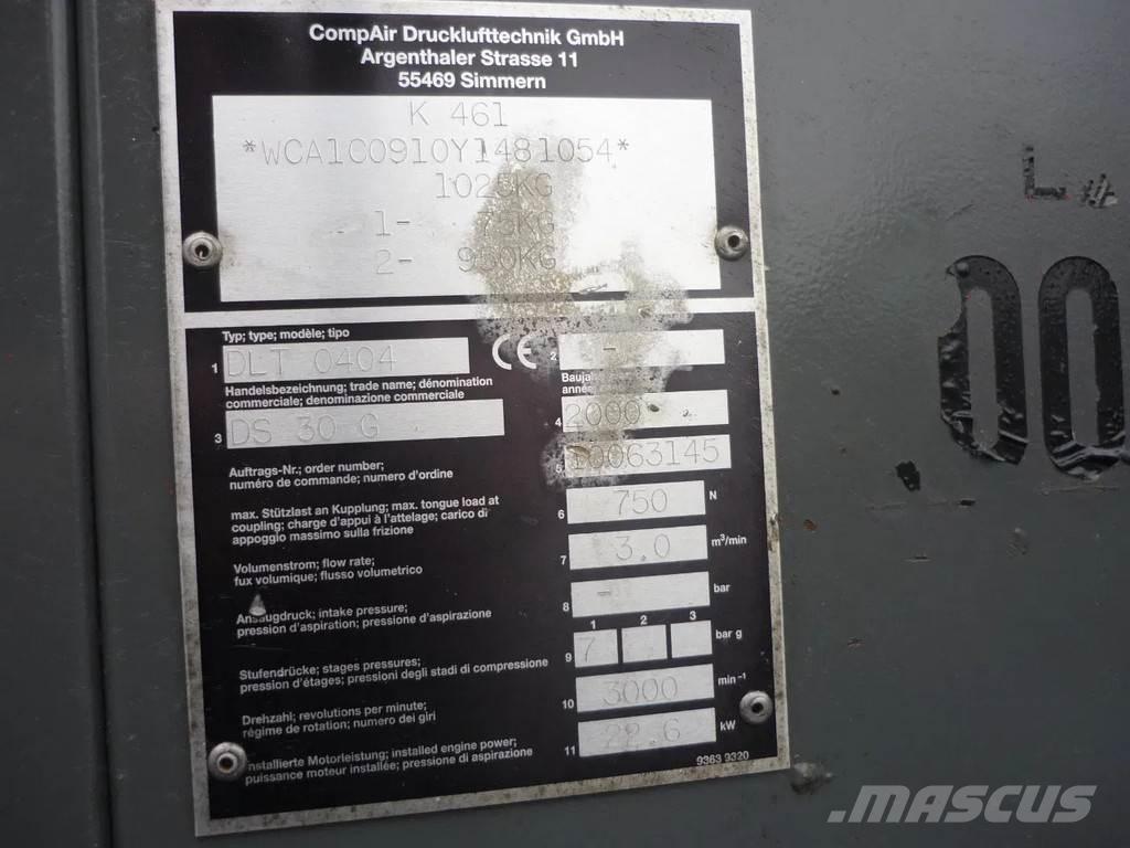 Compair DS 30G Kompressorid