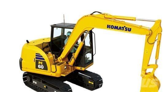 Komatsu PC 60-8 Miniekskavaatorid < 7 t
