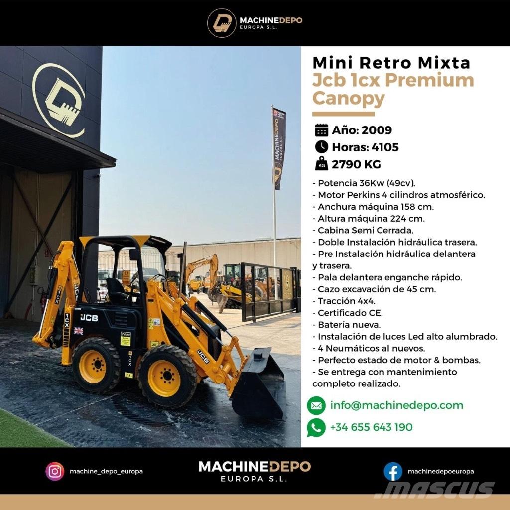 JCB 1 CX Ekskavaatorlaadurid