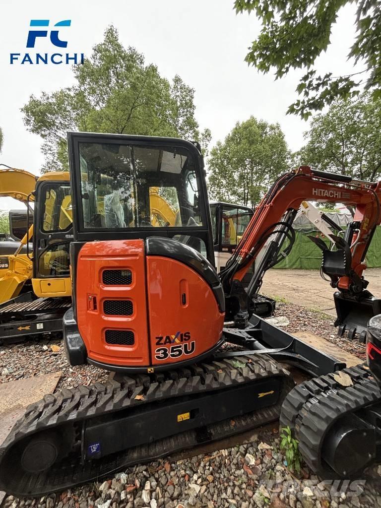 Hitachi 35U Roomikekskavaatorid