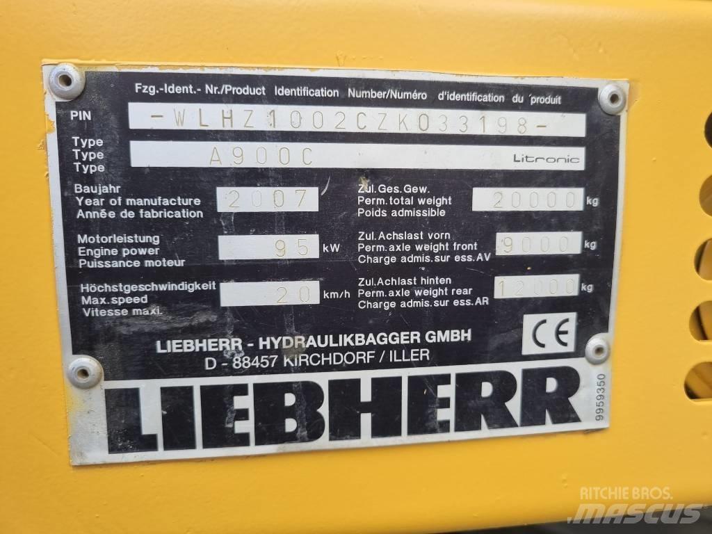 Liebherr A 900 C Ratasekskavaatorid