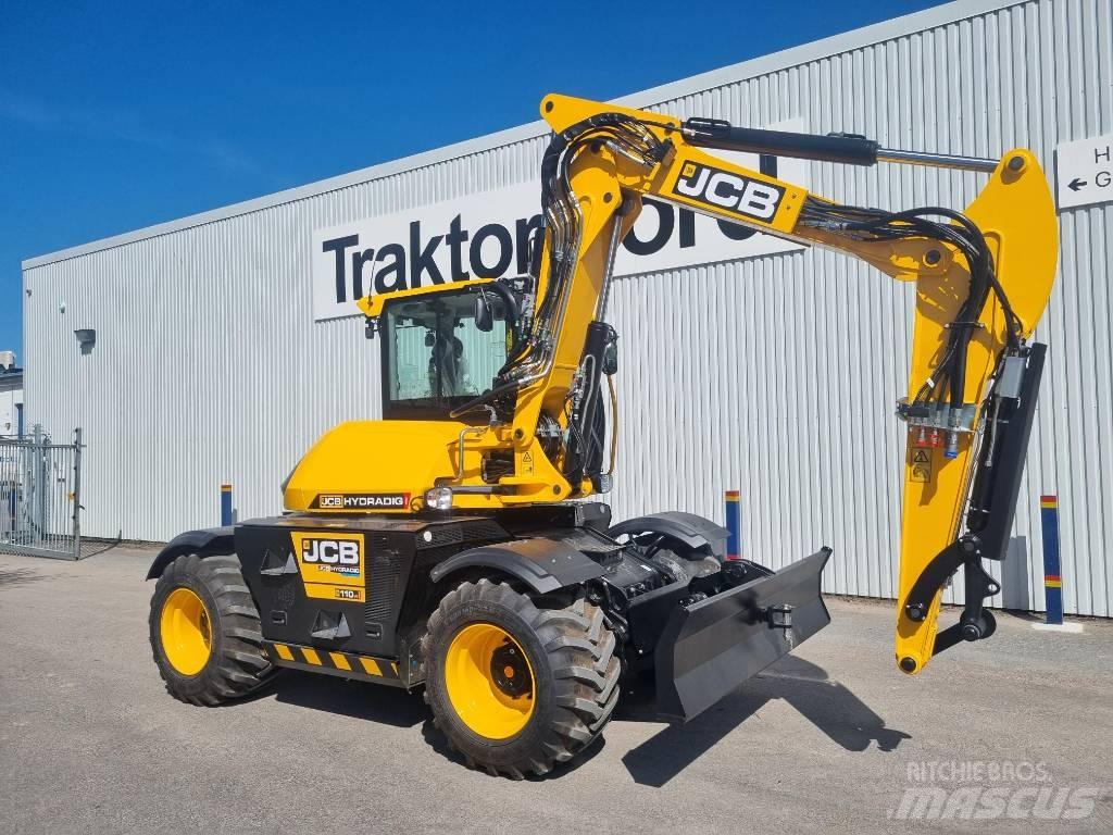 JCB Hydradig 110W Ratasekskavaatorid
