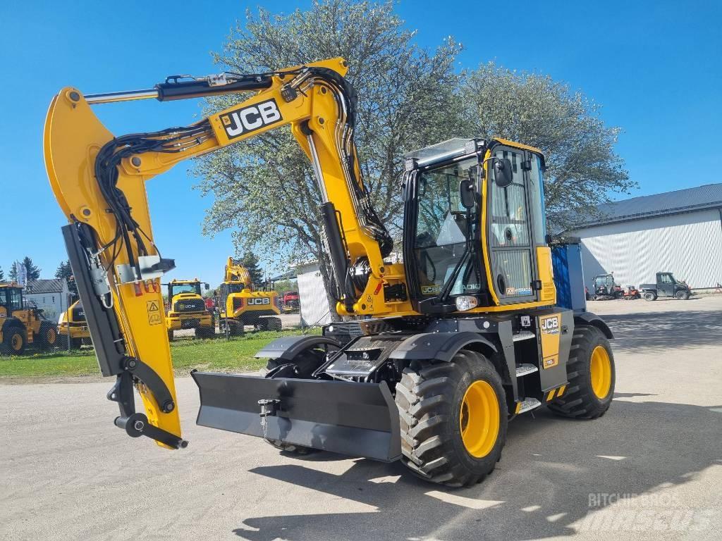 JCB Hydradig 110W Ratasekskavaatorid