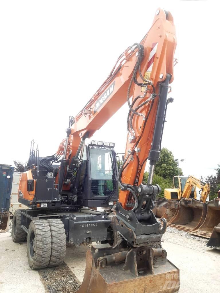 Doosan DX165 WR-7 Ratasekskavaatorid