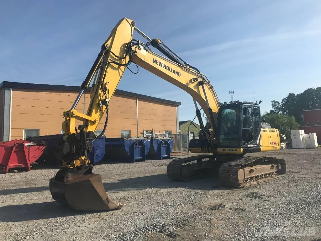 New Holland E 215 C Roomikekskavaatorid